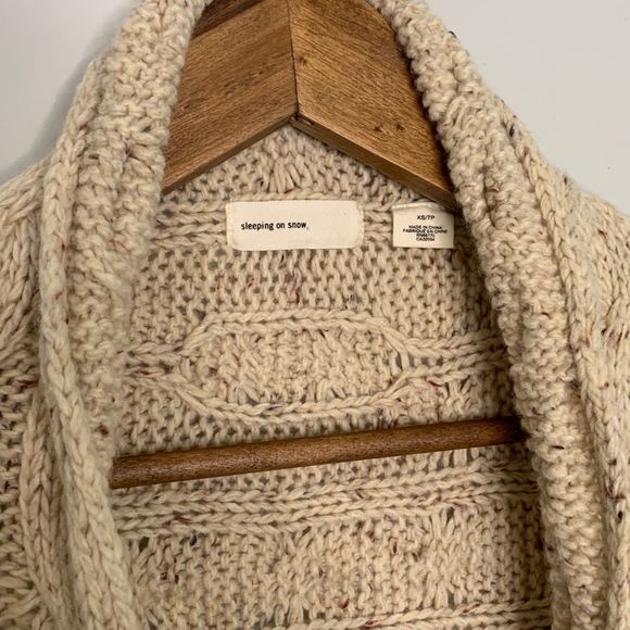 Anthropologie Sleeping On Snow Wool Sweater XS - Picture 2 of 6
